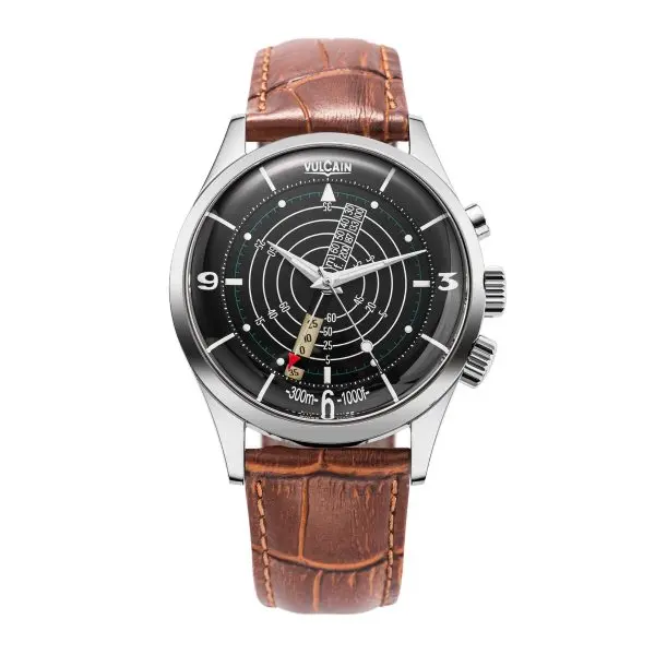 Vulcain Nautical Heritage - Black White Luminova