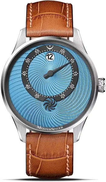MeisterSinger Panthero Jumping Hour Guillochage ED-PTJHG914