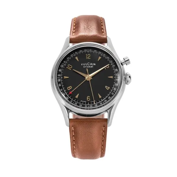 Vulcain Cricket Tradition 36 mm - Black/Gold