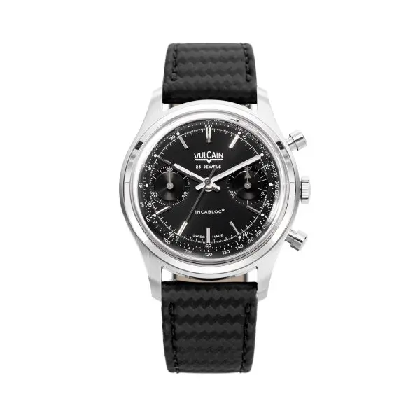Vulcain Chronograph 70's - Black -