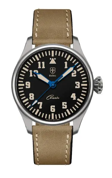 Biatec Corsair Vintage 03 - Béžový vintage nubuk řemínek