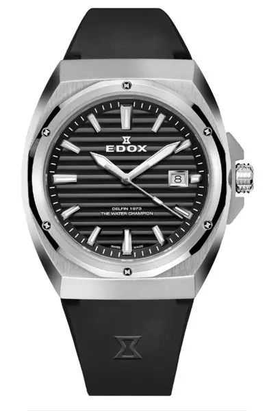 EDOX Delfin The Original 1973 Date - Gents 53032-3CA-NIN