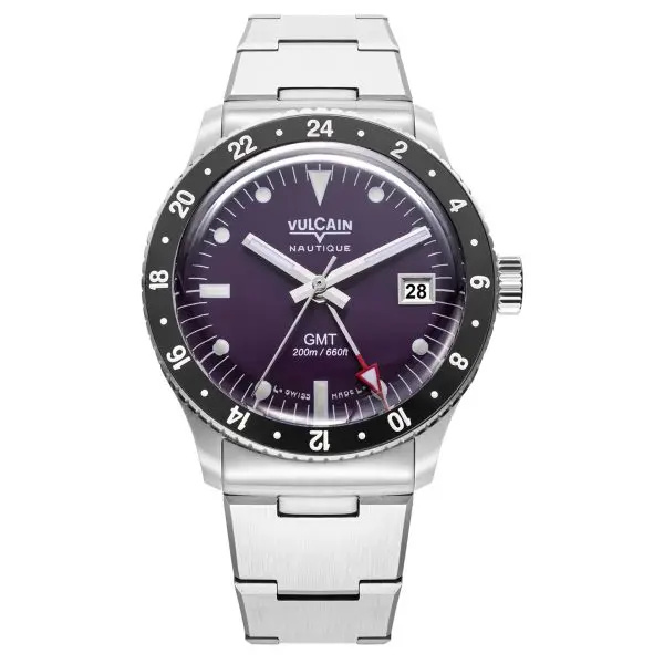 Vulcain Skindiver GMT - Purple