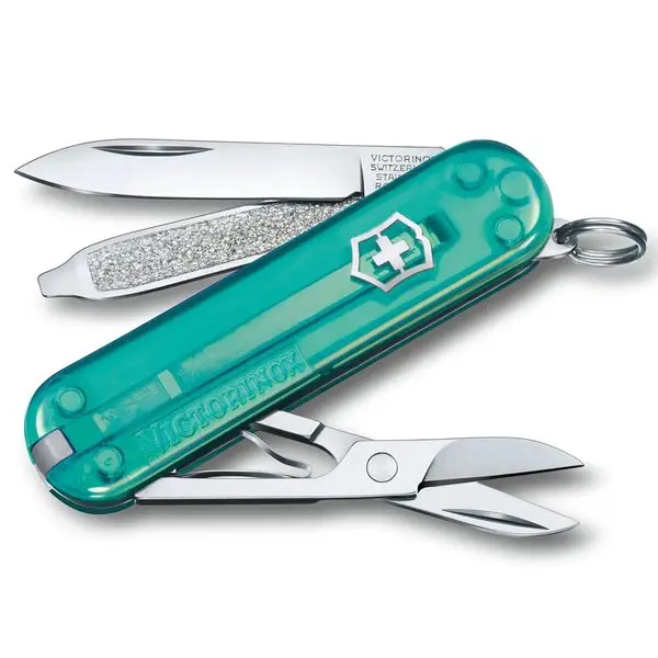 Nůž Victorinox Classic SD Transparent Colors Tropical Surf 0.6223.T24G