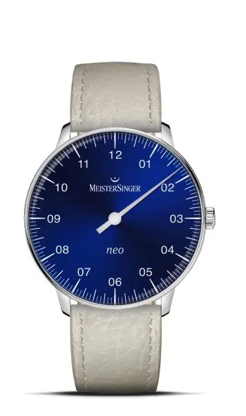 MeisterSinger Neo NES908 - Bílý kožený řemínek