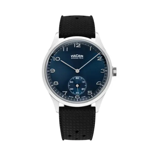 Vulcain Grand Prix - Small Second Blue - Rubber