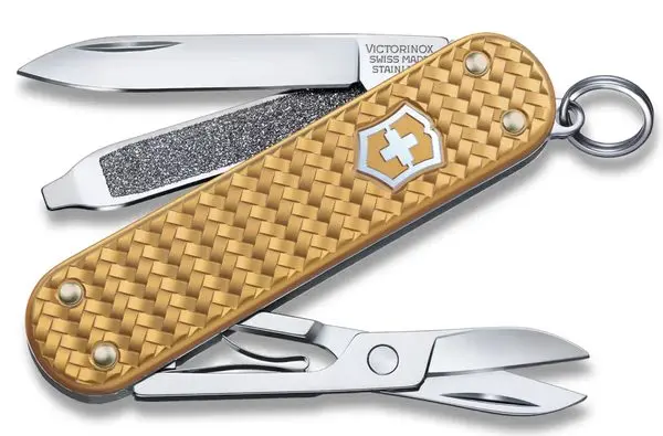 Nůž Victorinox Classic Precious Alox Brass Gold 0.6221.408G