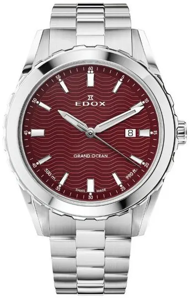 EDOX Grand Ocean Date - Gents 53102-3M-ROUIN