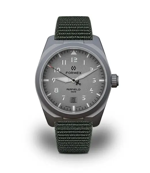 Formex AirField Automatic Tarmac Grey Khaki Green Nylon-Velcro 0661.1.6546.877