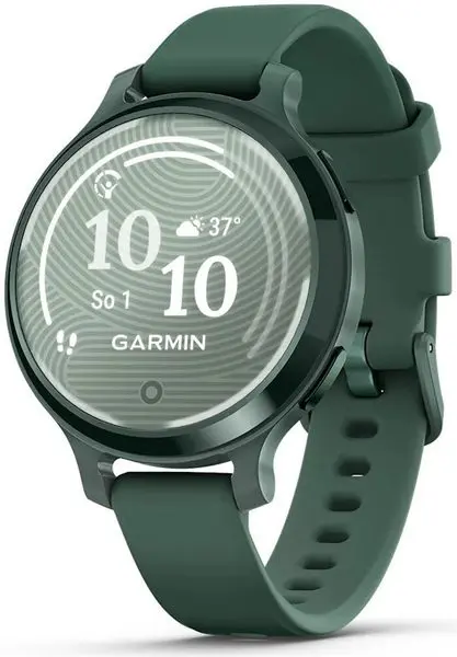 Garmin Lily® 2 Active Jasper Green / Jasper Green Silicone Band 010-02891-02