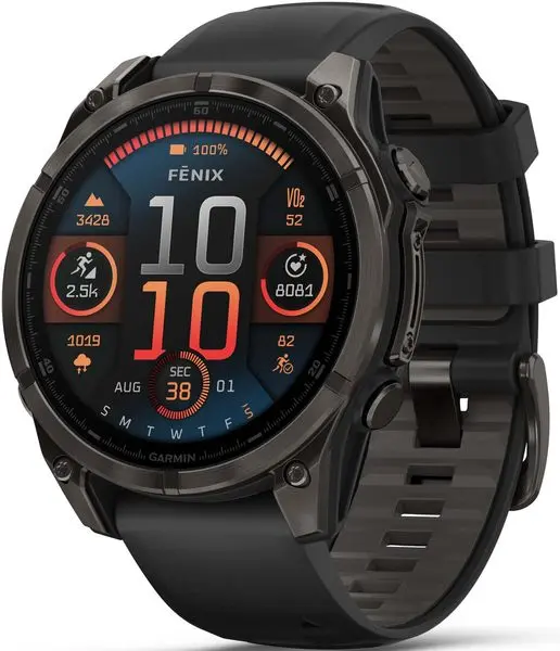 Garmin fenix 8 47mm AMOLED černá