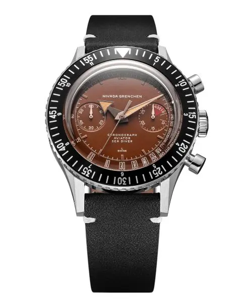 Nivada Grenchen Chronomaster Tropical 41mm