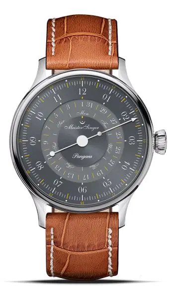 MeisterSinger Pangaea Day Date 365 Grey PDD365927 -