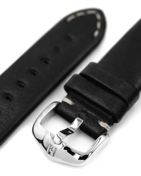 Řemínek Hirsch Ranger pro Apple Watch - černý -