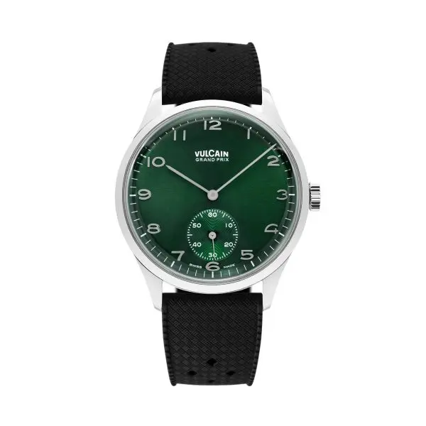 Vulcain Grand Prix - Small Second Green - Rubber