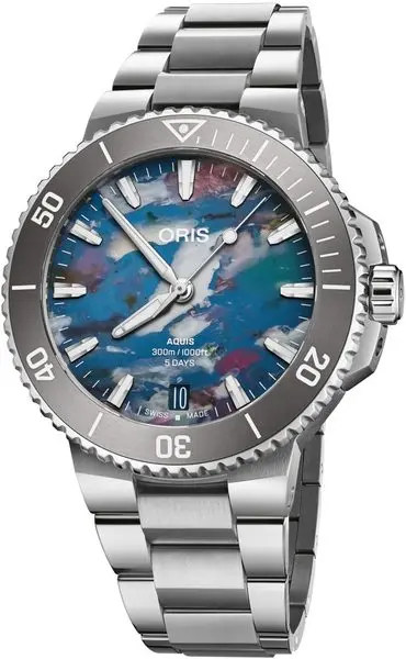 Oris Aquis Date Upcycle Calibre 400 43,5 mm 01 400 7790 4150-07 8 23 02PEB