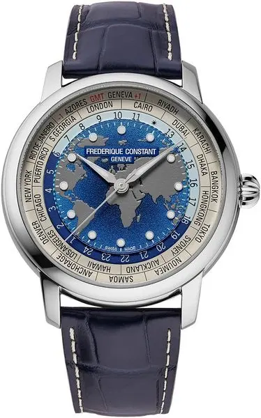 Frederique Constant Manufacture Classic Worldtimer Automatic FC-719BLW3H6