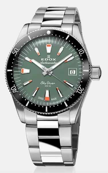 Edox Skydiver 38 Date Automatic 80131-3NM-VI