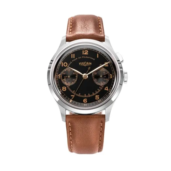 Vulcain Monopusher Heritage - Black -