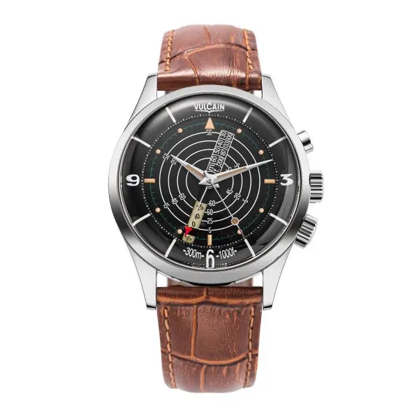 Vulcain Nautical Heritage - Black Beige Patina