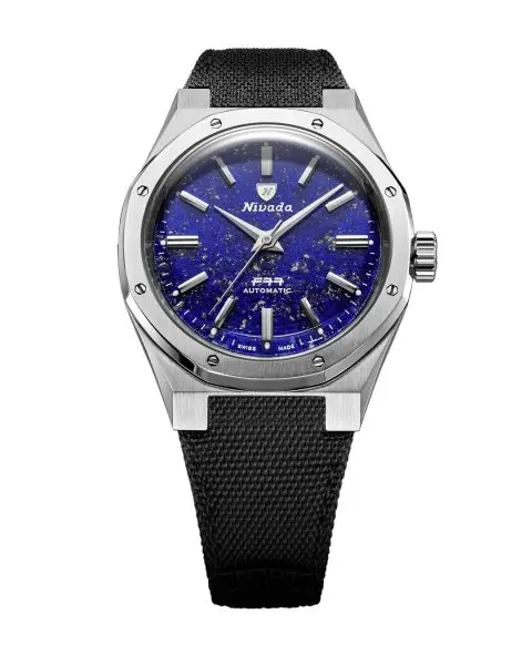 Nivada Grenchen F77 SST Lapis Lazuli MK2 - 38 mm