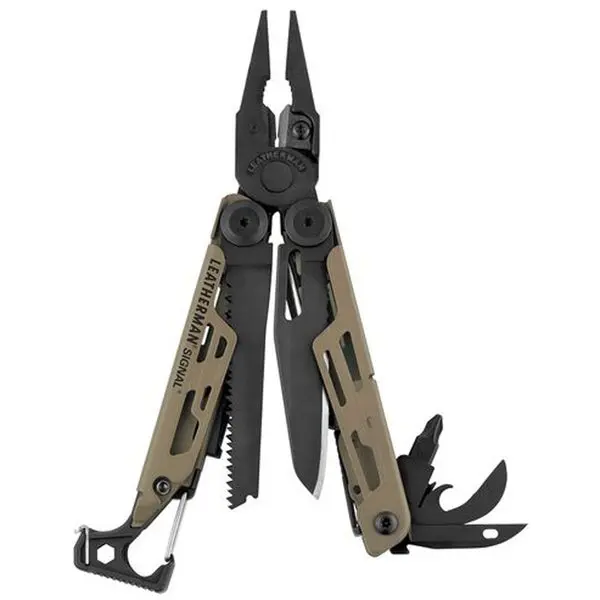 Leatherman SIGNAL Coyote Tan - nářaďový nůž