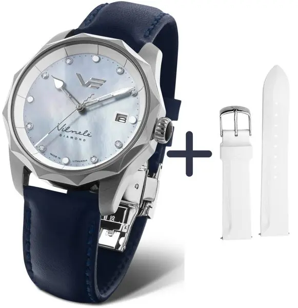 Vostok Europe Vilnele Solar VS42-125A755 (+ bílý gumový řemínek)