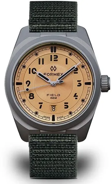 Formex Field Automatic Gen 2 Golden Honey Nylon-Velcro Khaki Green 0660.1.6585.877
