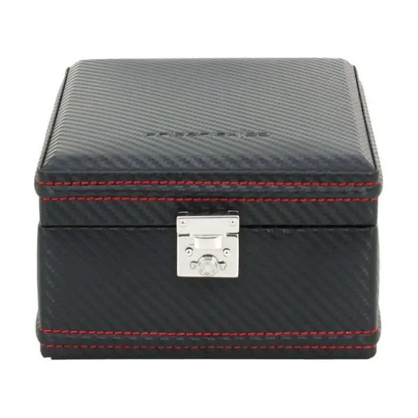 Box na hodinky Friedrich Lederwaren Carbon 32049-2