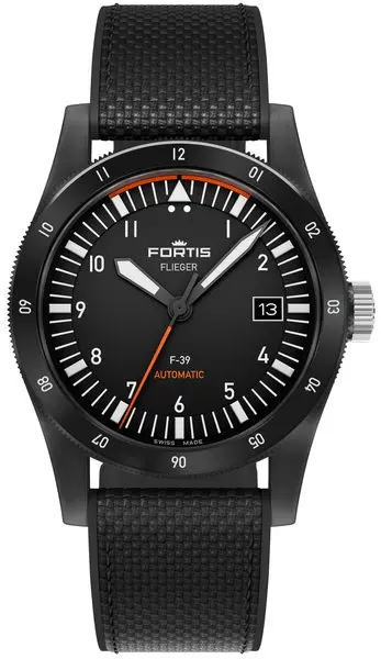Fortis Flieger F-39 Werk 7 Mission Black Limited Edition F4220028