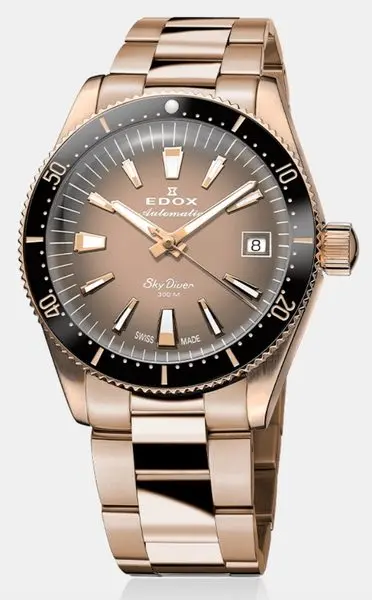 Edox Skydiver 38 Date Automatic 80131-37RNM-VDBEI