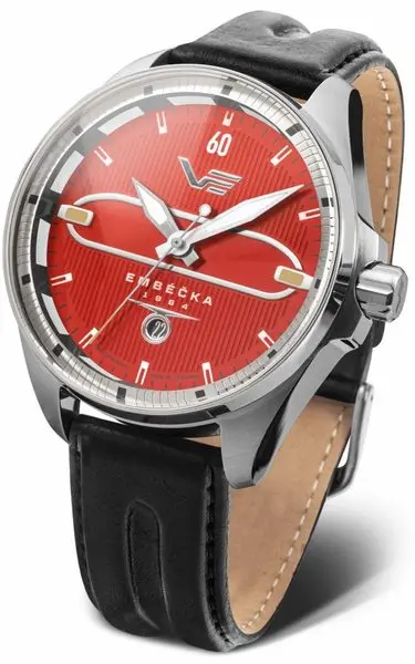 Vostok Europe Limitovaná edice Embéčka Automatic Line NH35-325A495 - černý kožený řemínek