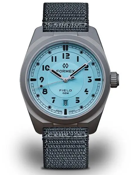 Formex Field Automatic Gen 2 Ice Blue Nylon-Velcro Blue 0660.1.6535.844