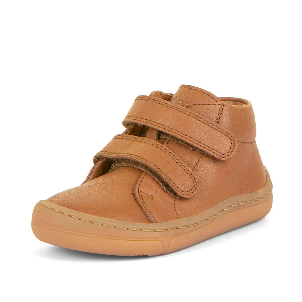 Dětské barefoot tenisky FIRST STEP Cognac Froddo G2130342-10 hnědá -