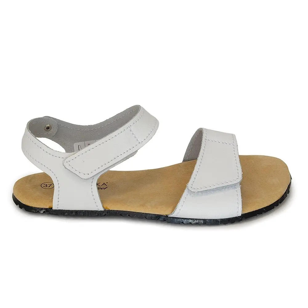 Dámské barefoot sandály Protetika T201 BELITA 10 bílé