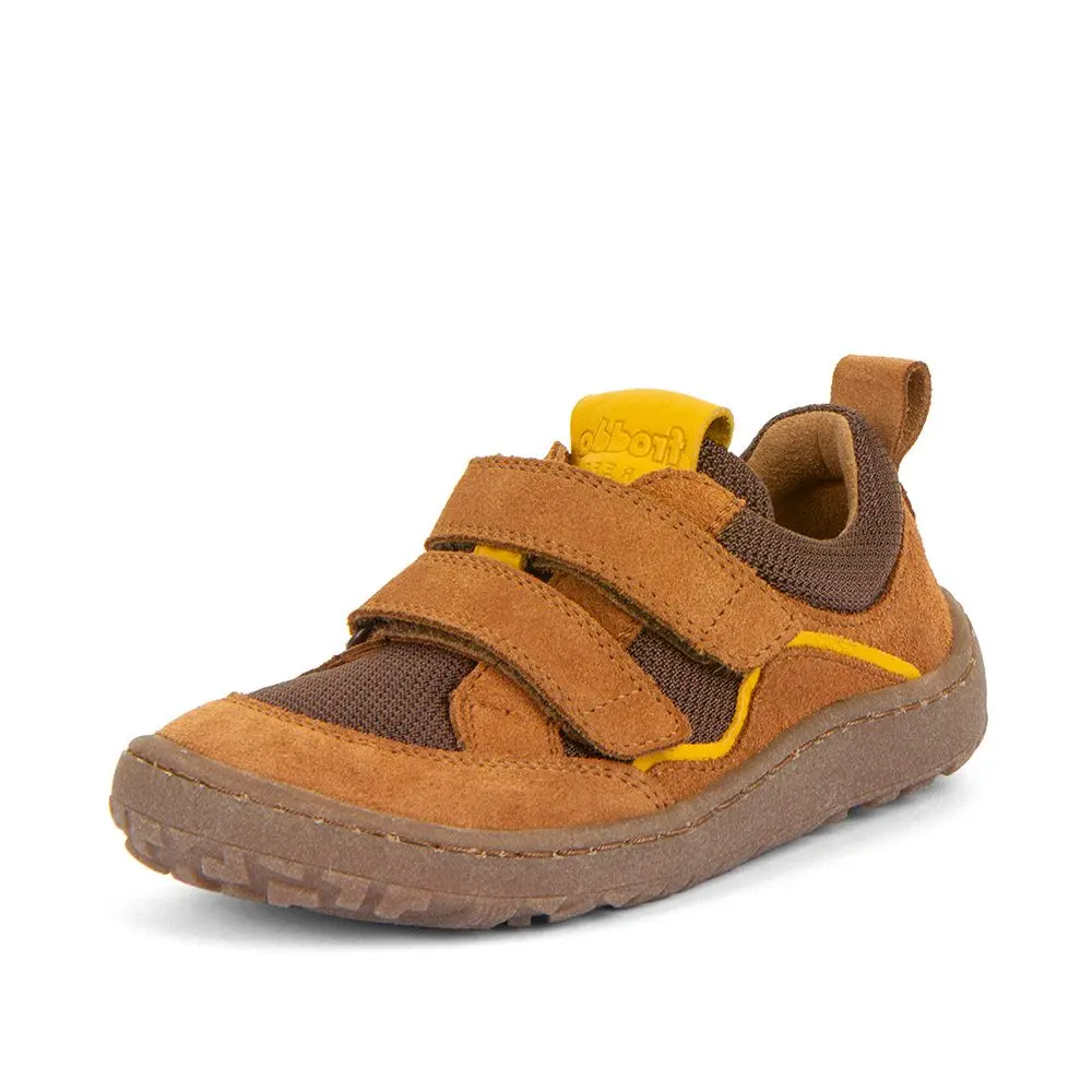 Dětské barefoot tenisky BASE Cognac Froddo G3130259-1- hnědá - 33