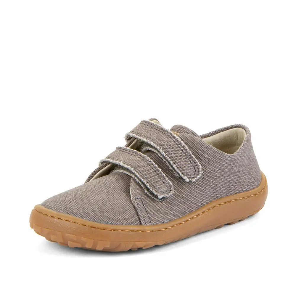 Dětské barefoot textilní tenisky BOTANIQ GREY Froddo G3130290-2 -