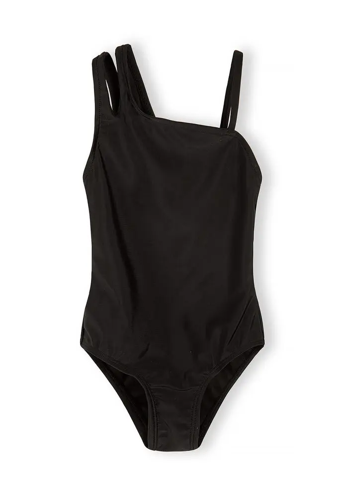 Plavky dívčí jednodílné Minoti 30SWIM151 černá -