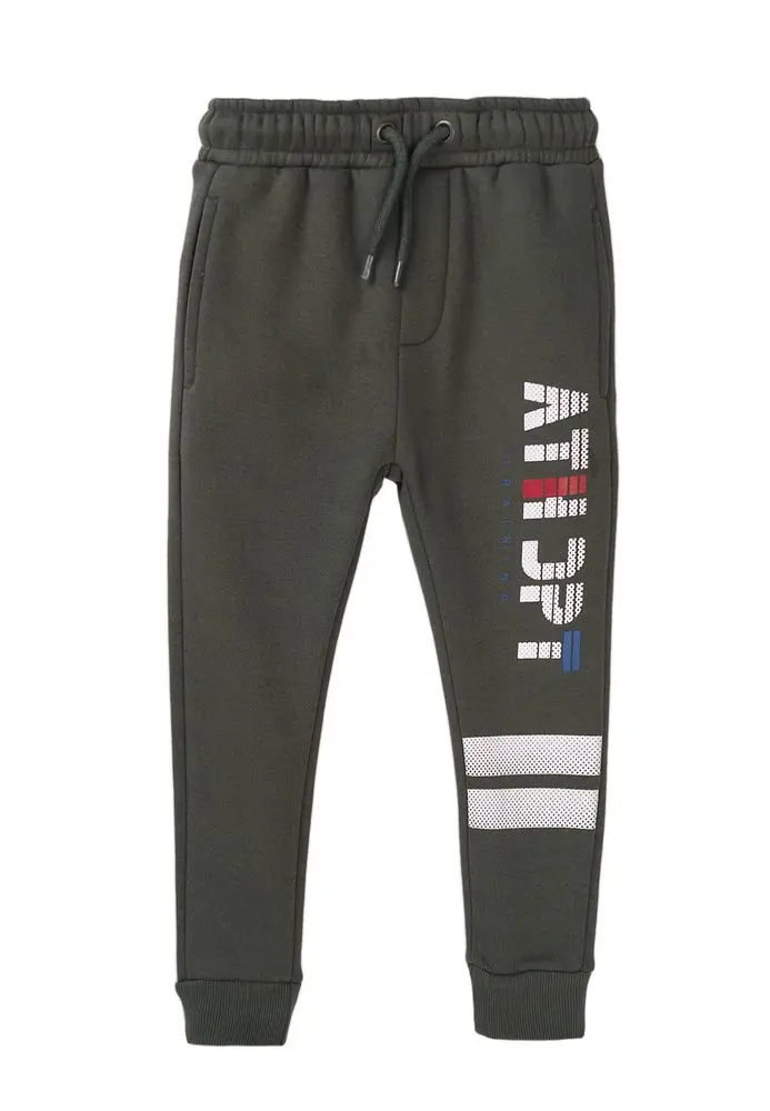 Tepláky chlapecké, Minoti, 7BFJOG 6, khaki