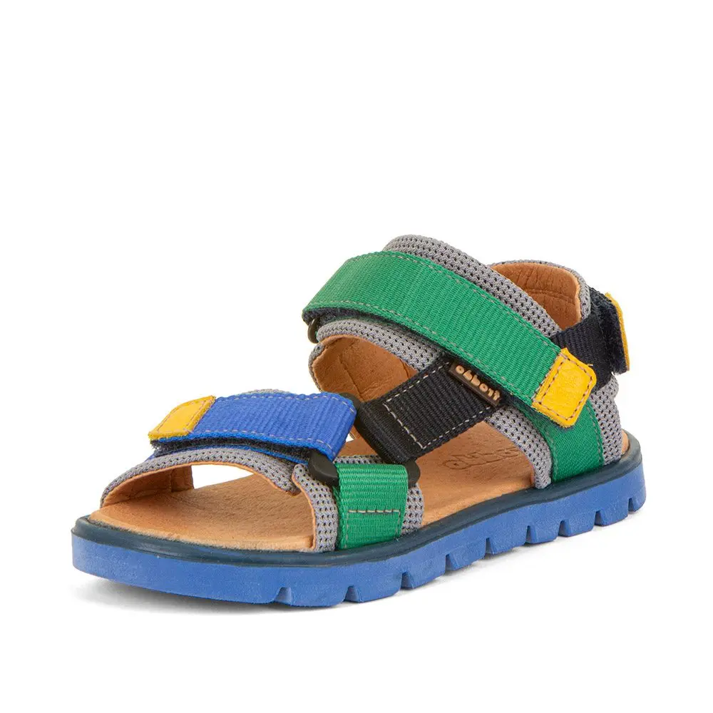 Dětské sandály KE FLASH Blue/Green Froddo G3150259-7 modrá