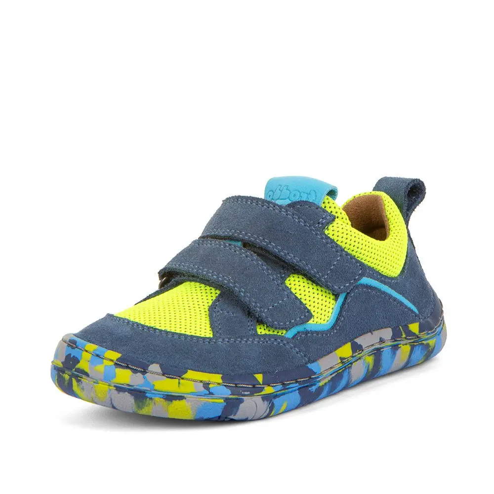 Chlapecké barefoot tenisky BASE Denim+ Froddo G3130261-4 světle modrá