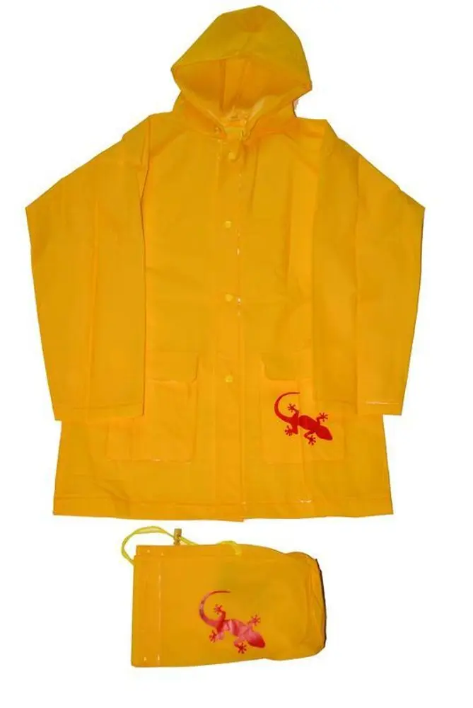 pláštěnka Salamander + pytlík, Pidilidi, PL0045-20, žlutá -