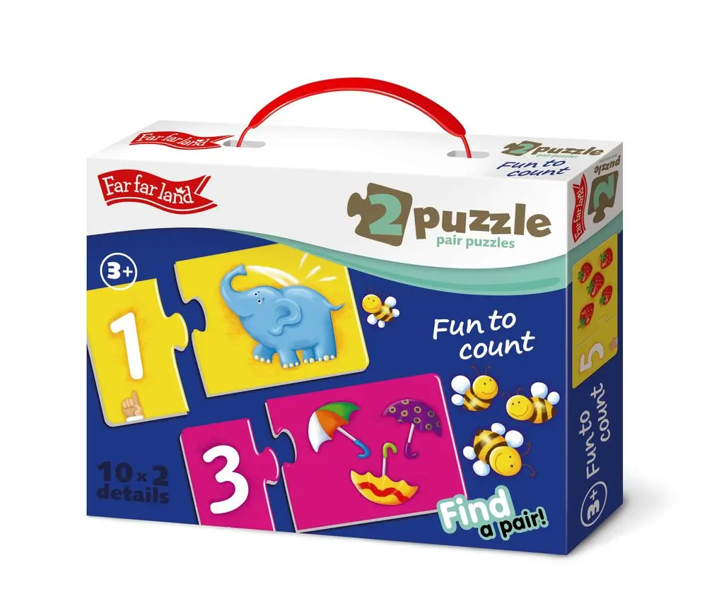 Far Far Land Puzzle párovací 10 obrázků, Far Far Land, W022066