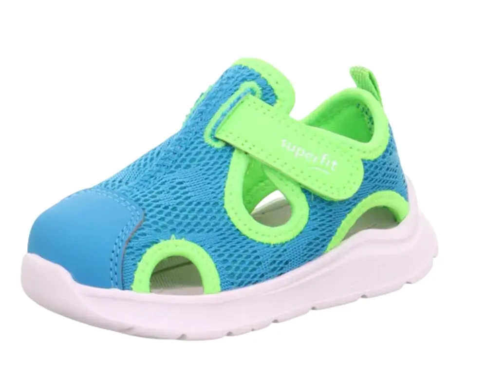 Chlapecké sandály WAVE Turquoise/Light green Superfit 1-000481-8400 tyrkysová