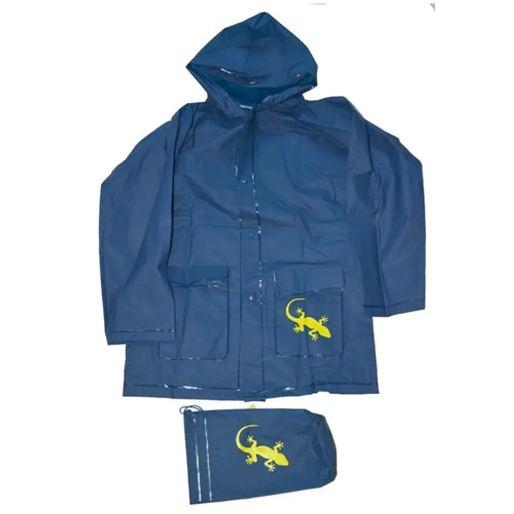pláštěnka Salamander + pytlík, Pidilidi, PL0045-04, modrá -