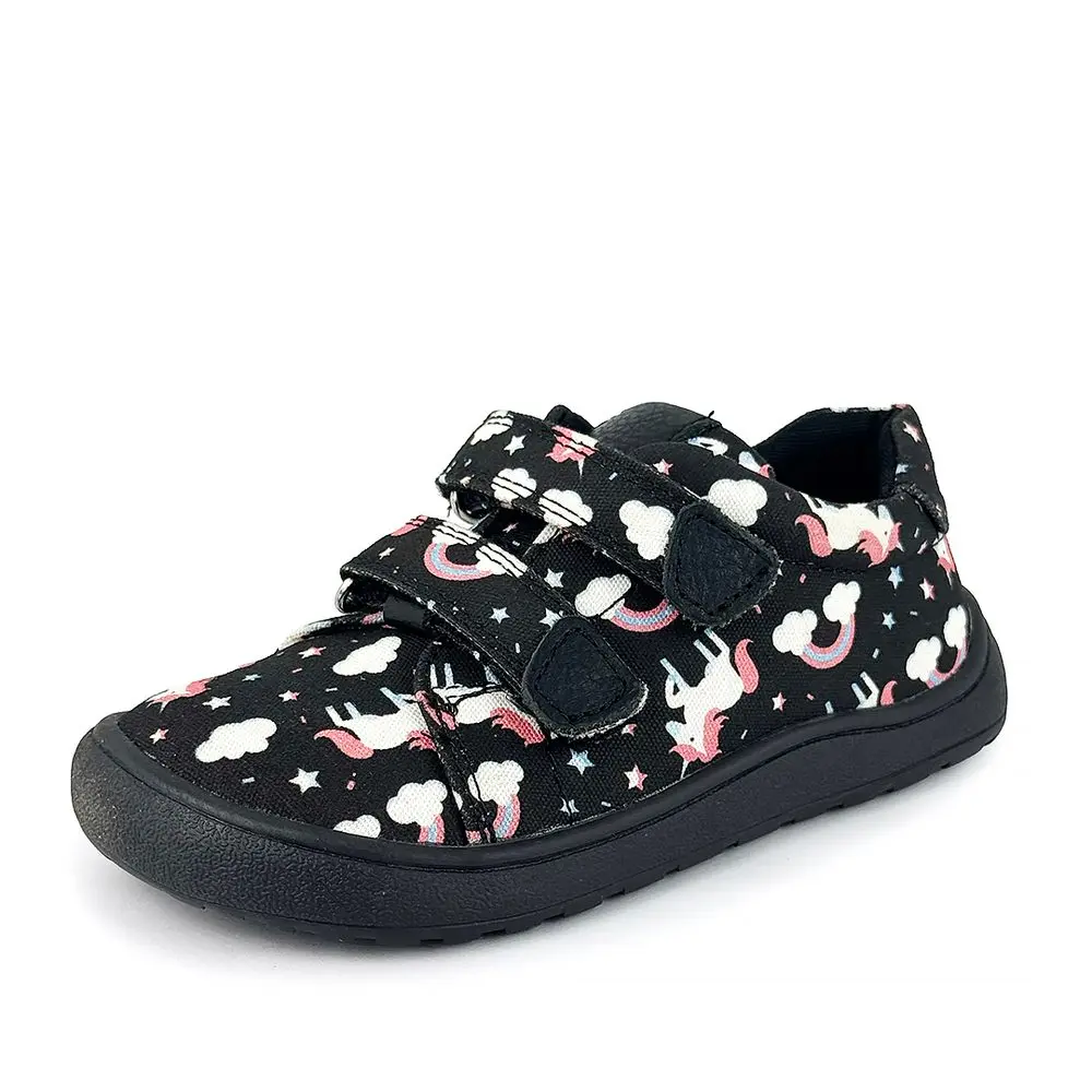 Dívčí barefoot boty KORO black uni, Protetika černá