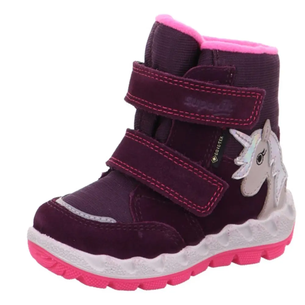 dívčí zimní boty ICEBIRD GTX, Superfit, 1-006010-8500, fuchsia