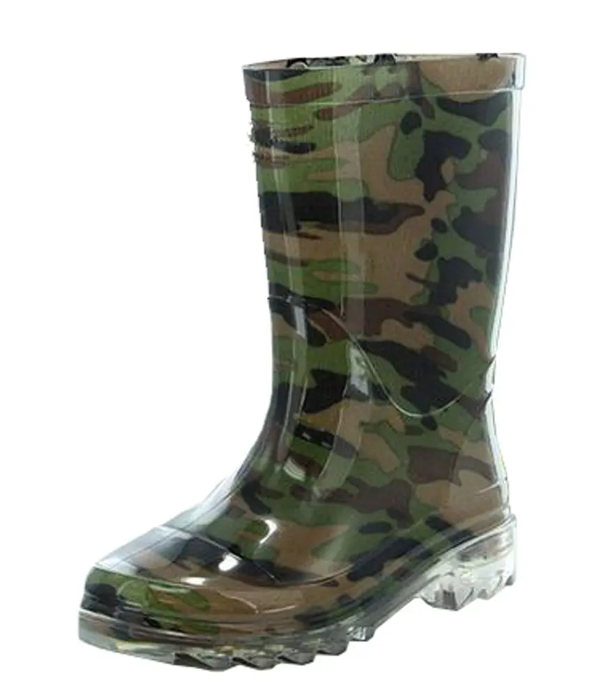 chlapecké holínky PVC - maskáč KAMO, Pidilidi, PL0082-14, kluk