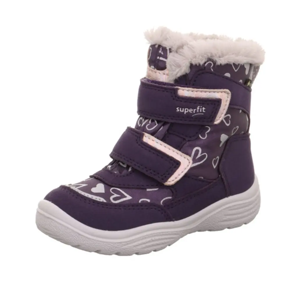Dívčí zimní boty Superfit CRYSTAL Purple GTX 1-009091-8520 - 25