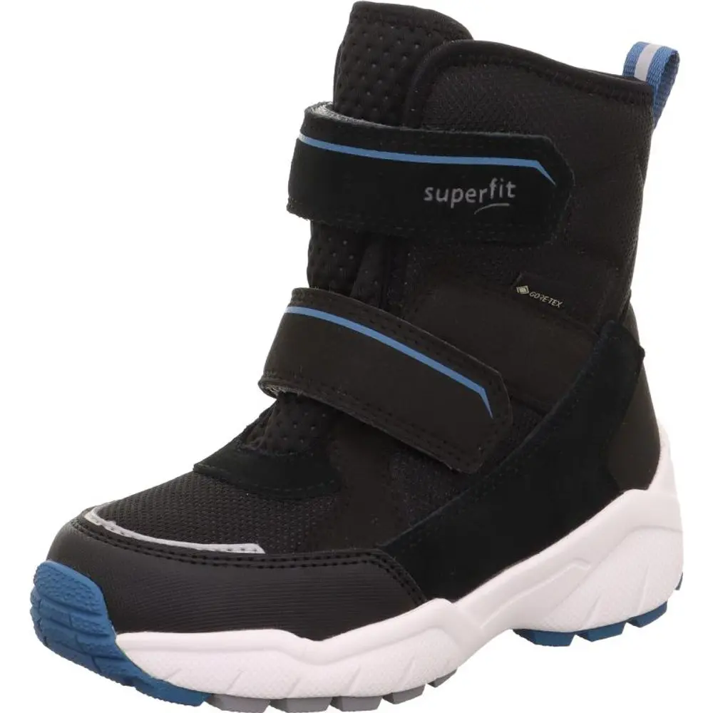 Chlapecké sněhule CULUSUK 2.0 Black/Blue Gore-Tex, Superfit , 1-009173-0000, černá -